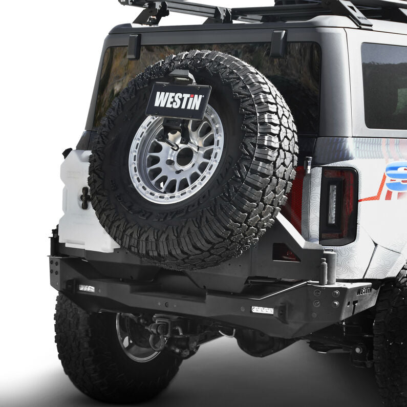 Westin 59-732255 XTS Rear Passenger Side Swingout for 2018-2026 Ford Bronco Jeep Wrangler Textured Black