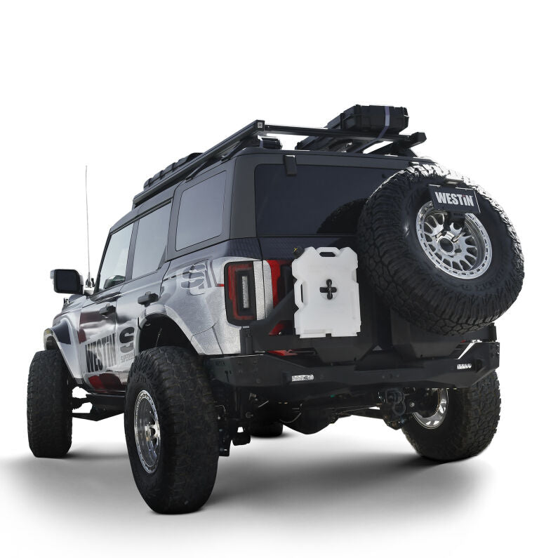 Westin 59-732255 XTS Rear Passenger Side Swingout for 2018-2026 Ford Bronco Jeep Wrangler Textured Black