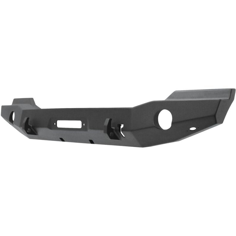 Westin 59-80035 WJ2 Full Width Front Bumper for 2007-2018 Jeep Wrangler JK Textured Black