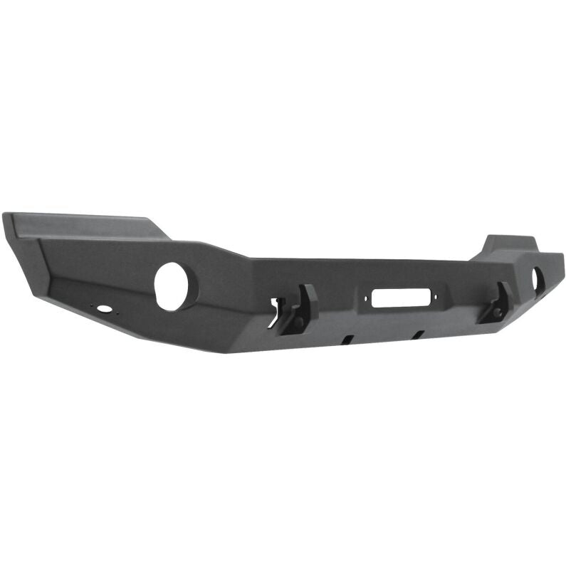 Westin 59-80035 WJ2 Full Width Front Bumper for 2007-2018 Jeep Wrangler JK Textured Black