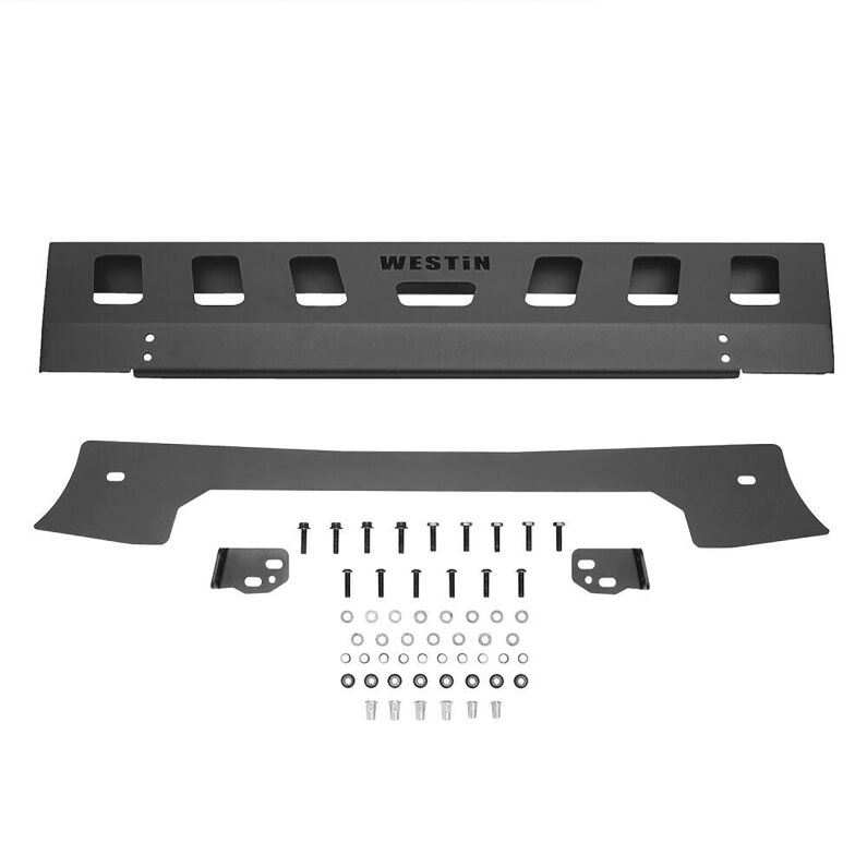 Westin 59-80095 Front Bumper Skid Plate for 2018-2026 Jeep Wrangler JL Textured Black