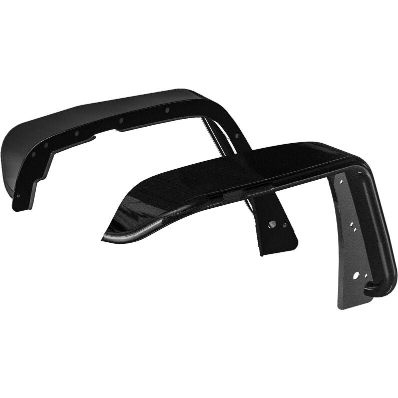 Westin 62-1005 Snyper Tube Fenders Front for 2007-2018 Jeep Wrangler Textured Black
