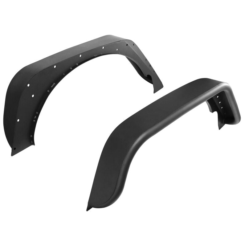 Westin 62-1015 Snyper Tube Fenders Rear for 2007-2018 Jeep Wrangler Textured Black