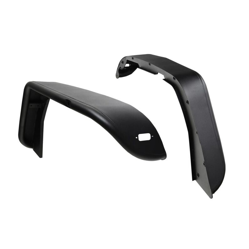 Westin 62-1025 Tube Fenders Front for 2018-2026 Jeep Wrangler JL/Gladiator Textured Black