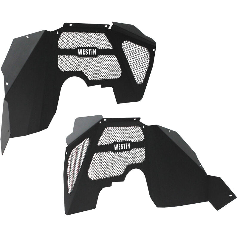 Westin 62-11005 Fenders Front for 2007-2018 Jeep Wrangler JK Inner Textured Black