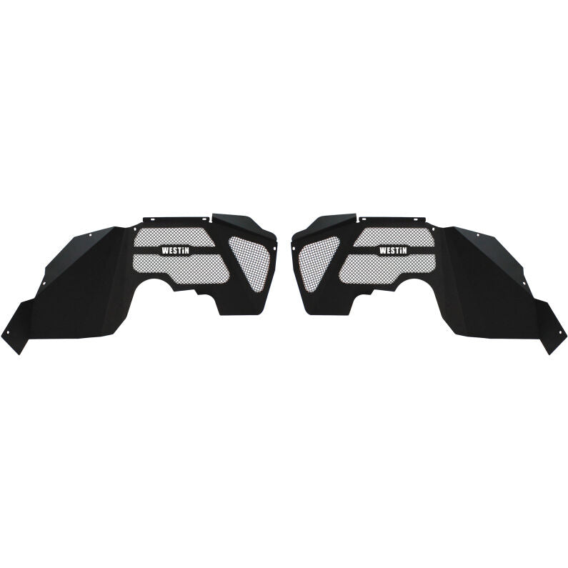 Westin 62-11005 Fenders Front for 2007-2018 Jeep Wrangler JK Inner Textured Black