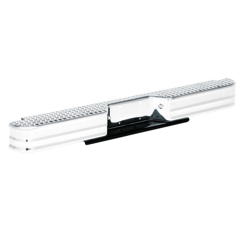 Westin 76000 Fey Diamondstep Universal Bumper for 1983-2004 Tacoma/Toyota Chrome