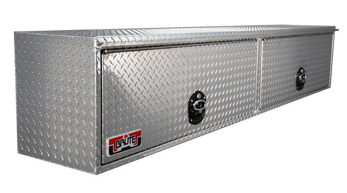 Westin 80-HTB96 Brute HD Top Sider 13 in x 96 in with flip up Doors Aluminum