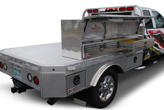 Westin 80-TB400-72-BD Brute High Capacity 72in Stake Bed Contractor TopSider Aluminum