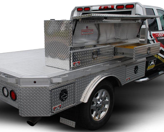 Westin 80-TB400-96D-BD Brute High Capacity 96in Stake Bed Contractor TopSider Aluminum