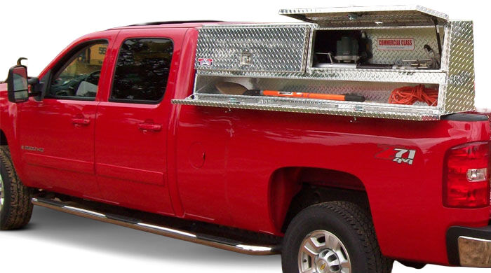 Westin 80-TBS200-90D Brute Contractor TopSider 90 in with Doors Aluminum