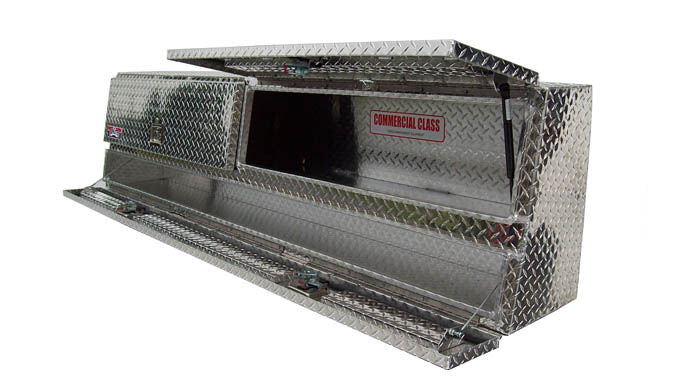 Westin 80-TBS200-96D Brute Contractor TopSider 96in with Doors Aluminum