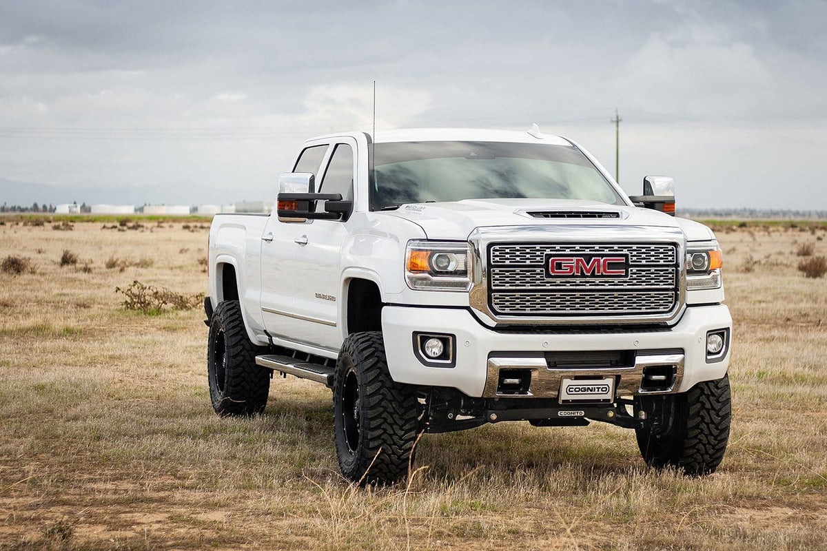 Cognito Motorsports 110-P0778 4-Inch Standard Lift Kit with Fox PSMT 2.0 Shocks for 2011-2019 Chevrolet Silverado / GMC Sierra 2500 HD / 3500 HD