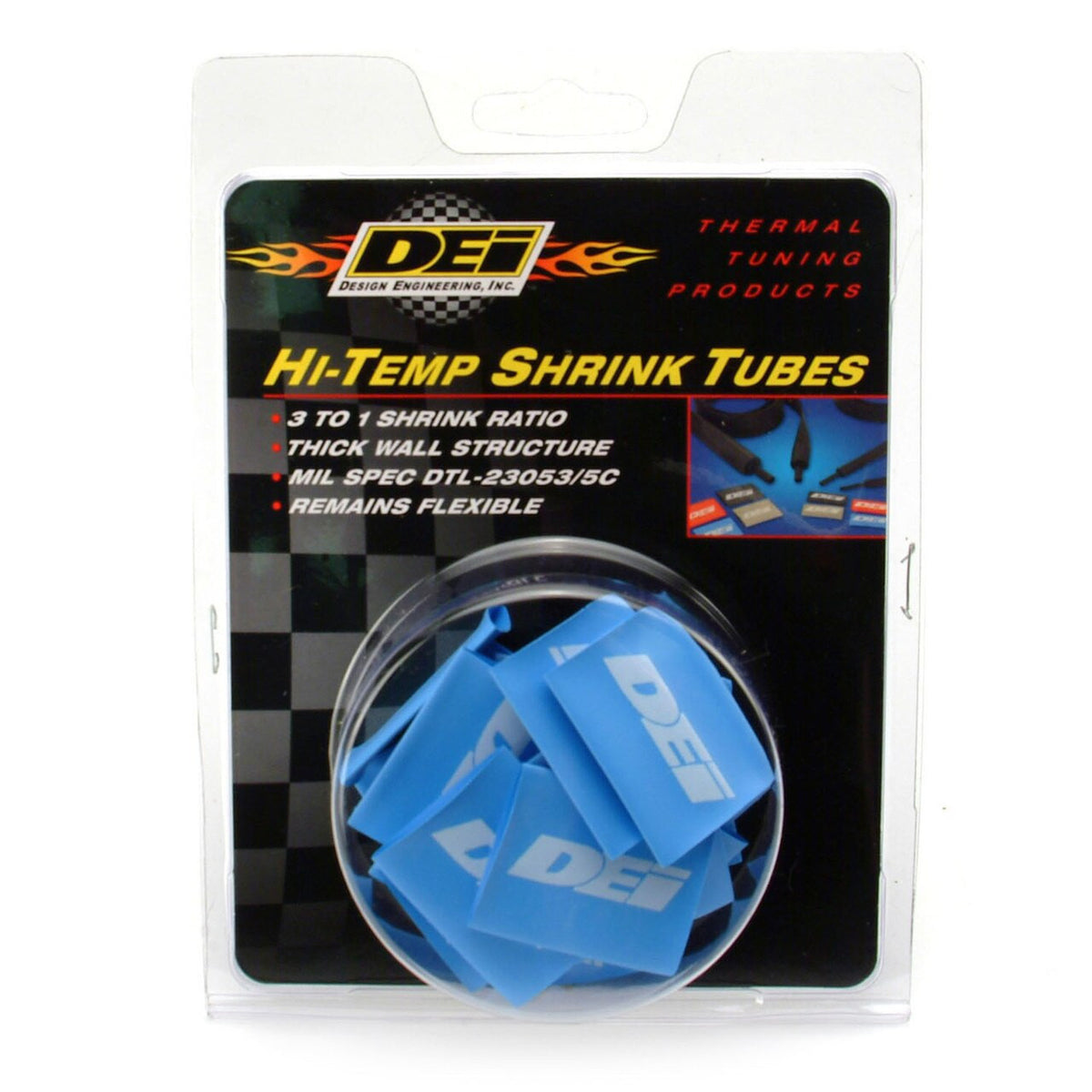 DEI Hi-Temp Shrink Tube 12mm x 1.5in - Blue