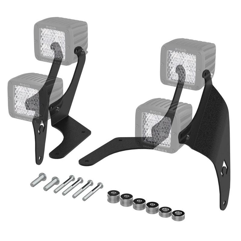 Artec Industries JL5603 A-Pillar Dual LED Cube Light Mount for 2018-2027 Jeep Wrangler JL / Gladiator JT