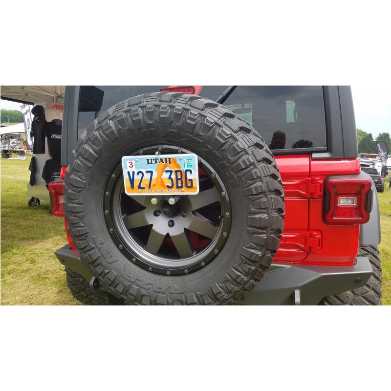 Artec Industries JL5620 Rear License Plate Mount for 2018-2027 Jeep Wrangler JL