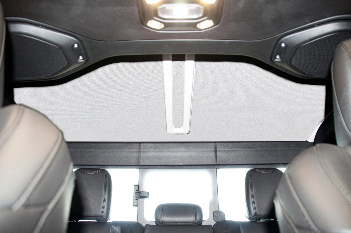 DEI for 2020-2022 Jeep Gladiator JT 4-Door Boom Mat Complete Headliner Kit - 7 Piece - White