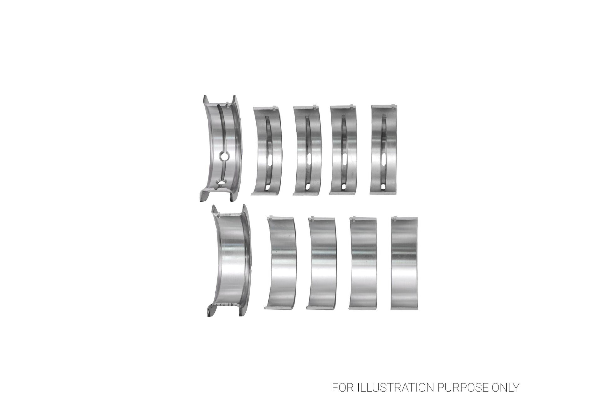 King G.M.C. (MARK III) 5.7L Racing Bi-metal Main Bearing Set MB5013HP-STD - Fits Chevrolet, GMC, Holden