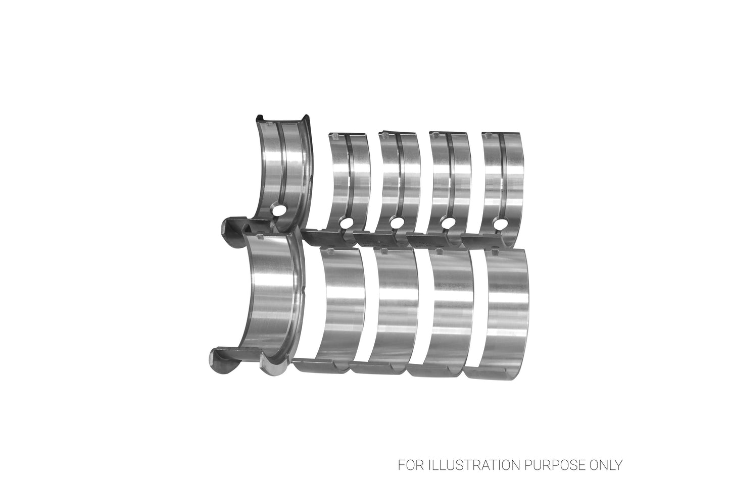 King Chrysler 426CI, 440CI V8 OHV Main Bearing Set MB5116HP STDX - Fits Dodge, Plymouth, Chrysler
