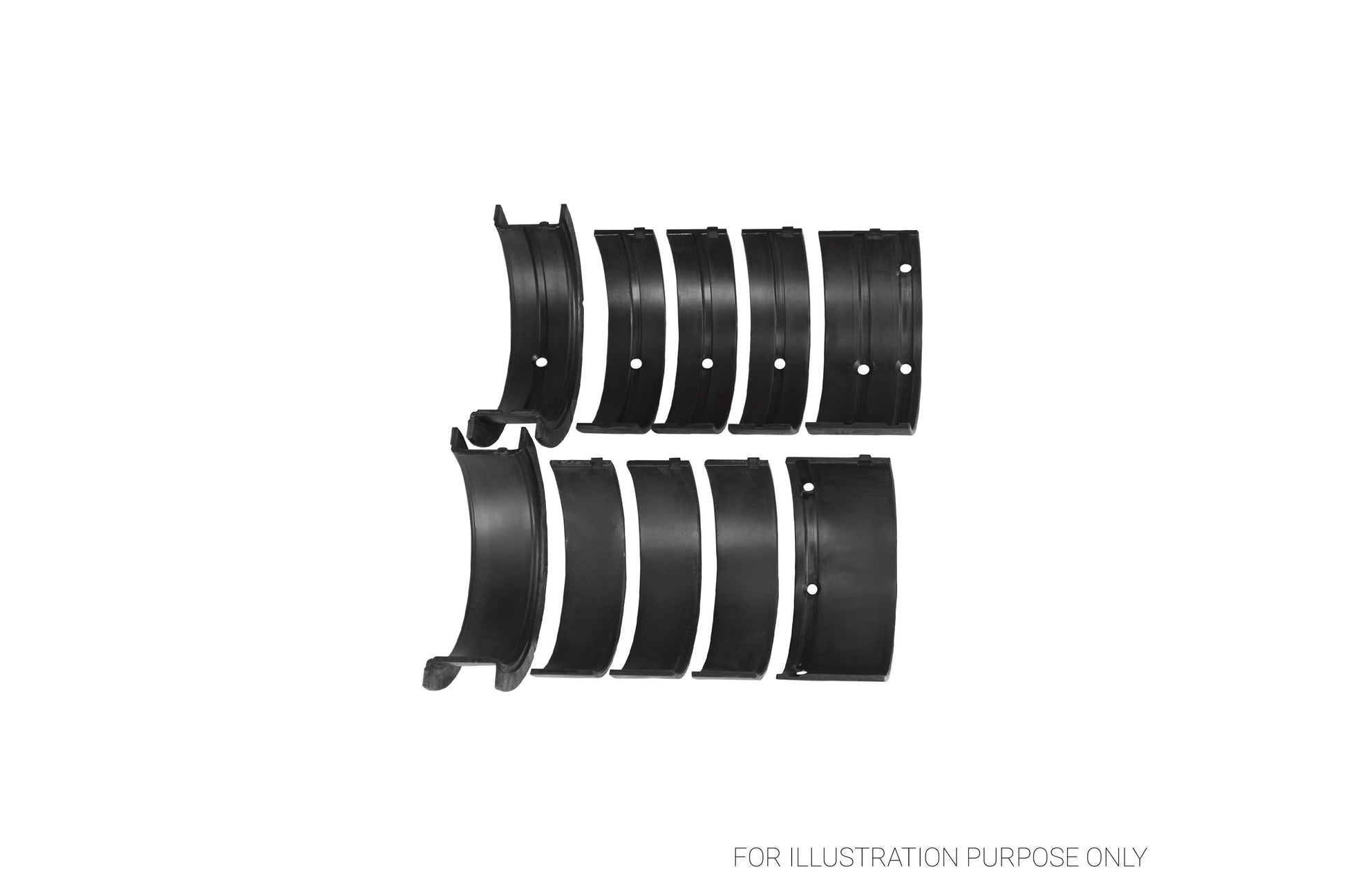 King GM V8 326, 350, 389, 400 Racing Main Bearings MB5511XP STDX - Fits Pontiac, Buick, Oldsmobile
