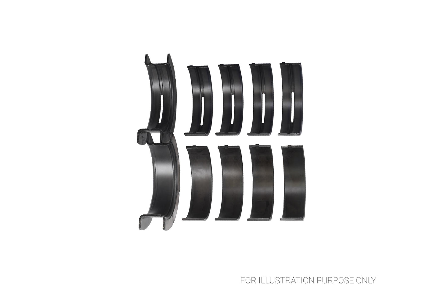 King Ford 370, 429, 460 16V OHV Racing Tri-metal Main Bearing Set MB5650XP-STD - Fits Ford, Mercury, Lincoln