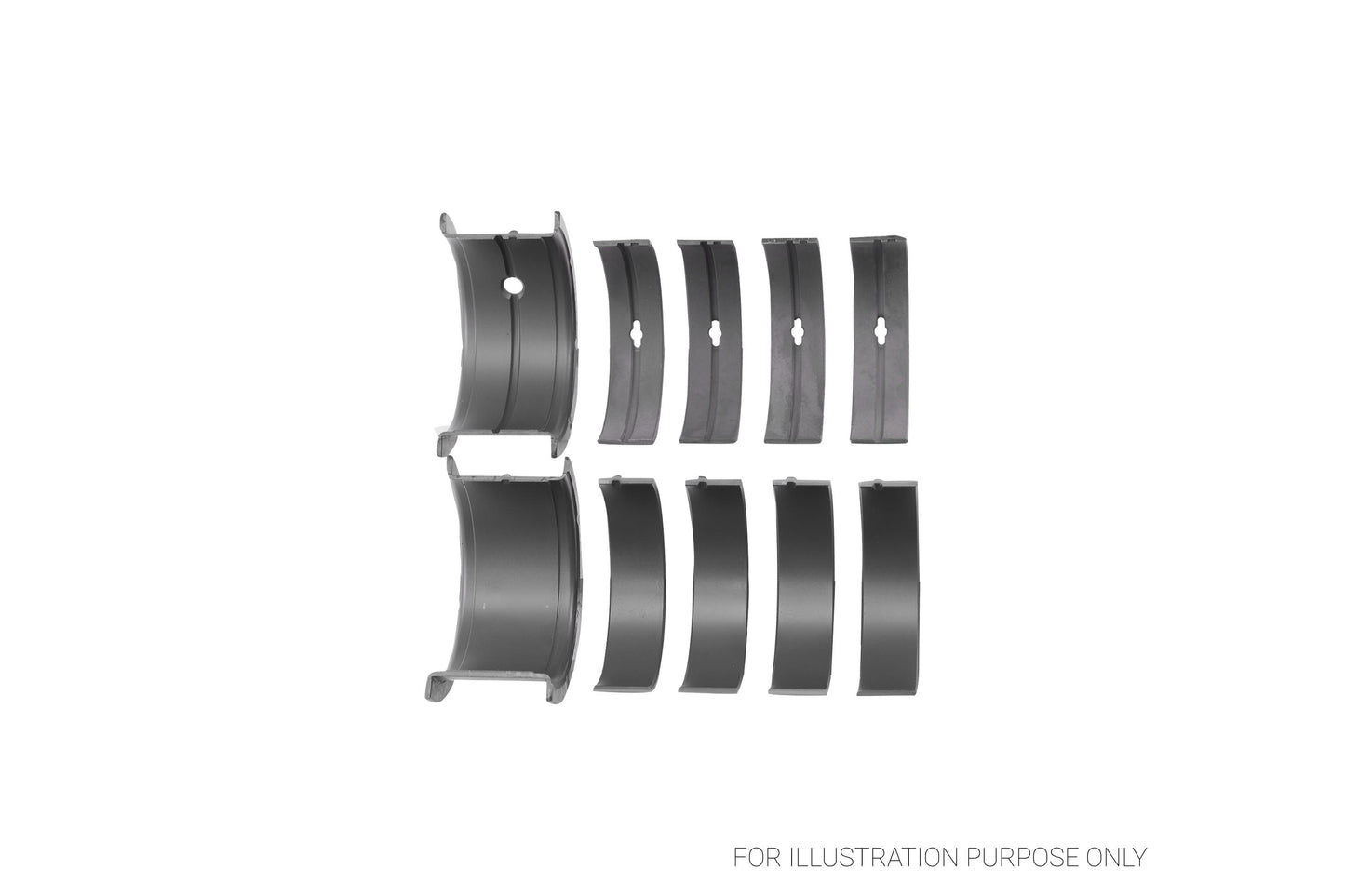 King Chevrolet 400 V8 Racing Main Bearings Set MB 509XPC-STD - Fits Chevrolet, GMC, Pontiac