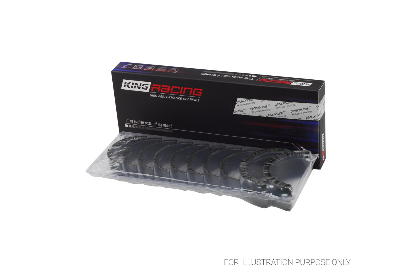 King Ford 260CI 289CI 302 5.0L WINDSOR Main Bearing Set MB529XPCSTDX - Fits Ford, Mercury, Lincoln