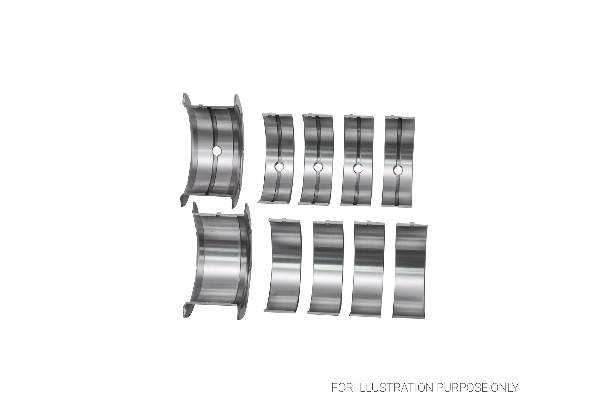 King Chevrolet 396-502 BBC GEN IV, V, VI V8 - Narrow Racing Main Bearing Set MB 556HPN 001 - Fits Chevrolet, GMC, Pontiac