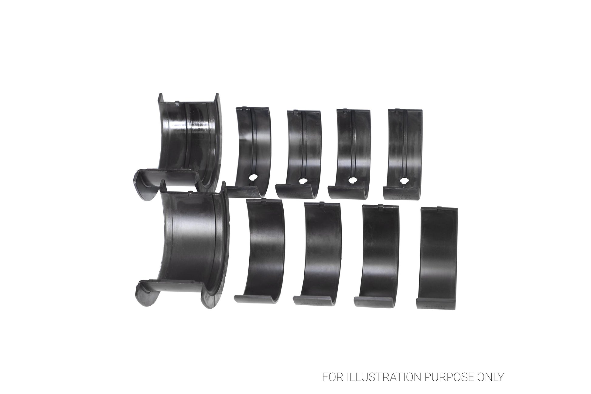 King Chevrolet BBC 396-502 GEN IV, V, VI - Narrow, Coated Racing Main Bearings MB 556XPNC-STD - Fits Chevrolet, GMC, Pontiac