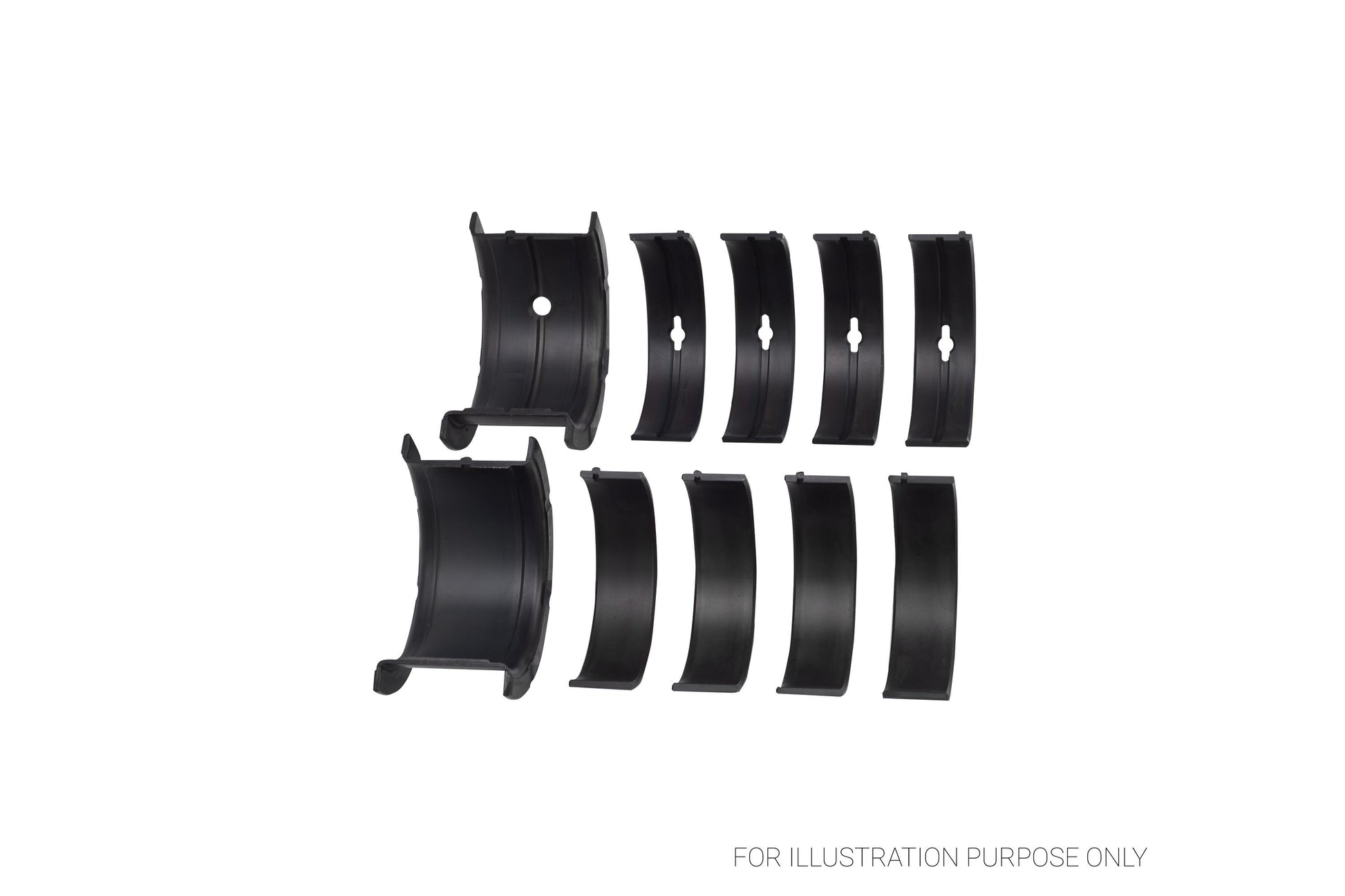 King Racing Main Bearings for GM SBC 262, 267, 302, 307, 327, 350 MB 557XPC 010 - Fits Chevrolet, GMC, Pontiac