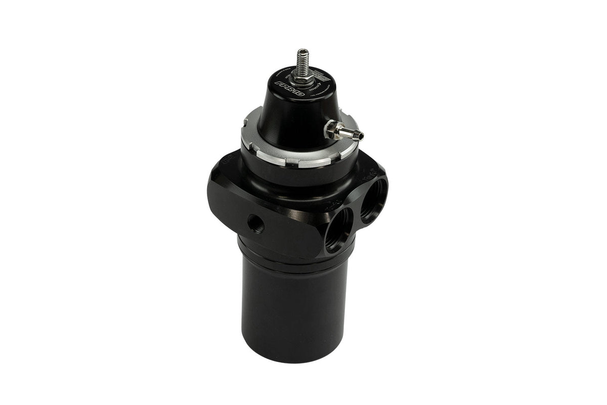 Turbosmart -10AN FPRF10 Canister Style Fuel Filter with Regulator - Black