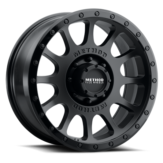 Method MR305 NV 20x9 18mm Offset 8x6.5 130.81mm CB Double Black Wheel