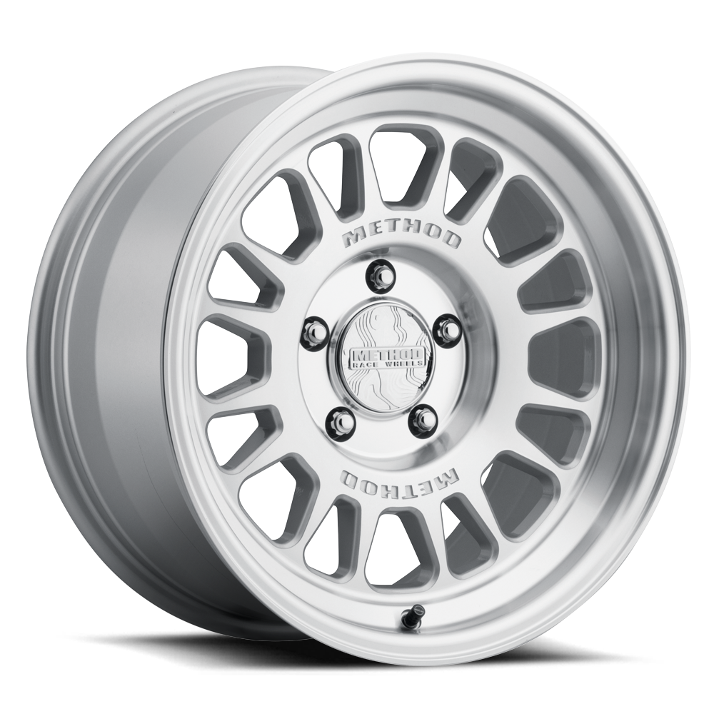 Method MR318 17x8.5 / 5x5 BP / 0mm Offset / 71.50 CB Machined-Clear Coat