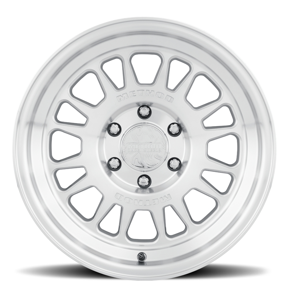 Method MR318 17x8.5 / 6x5.5 BP / 0mm Offset / 106.25mm CB Machined-Clear Coat