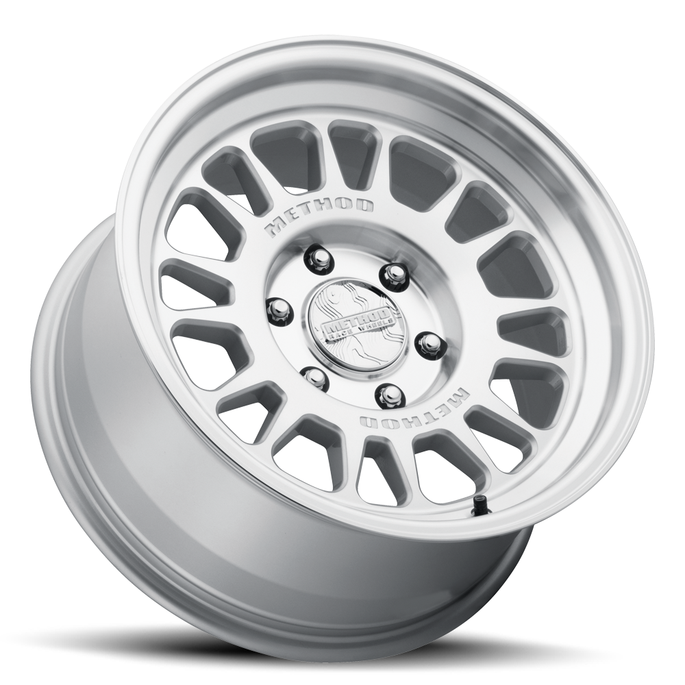 Method MR318 17x8.5 / 6x5.5 BP / 0mm Offset / 106.25mm CB Machined-Clear Coat