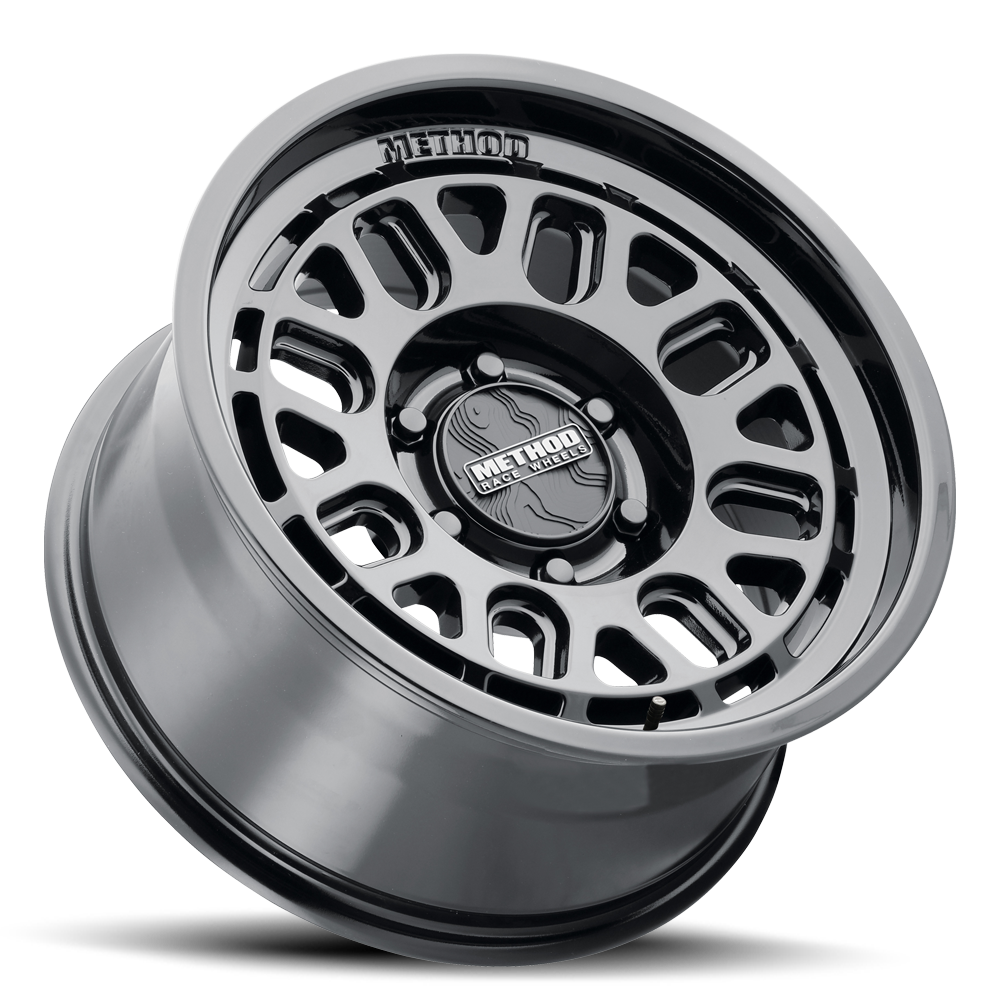 Method MR321 17x8.5 +25mm Offset 6x5.5 BP 106.25mm CB Gloss Black Wheel