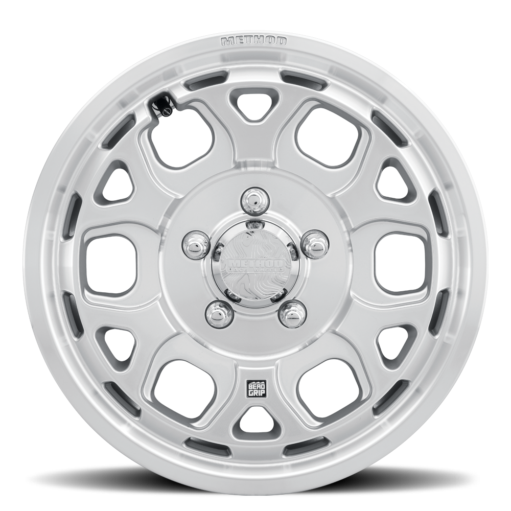 Method MR416 Bead Grip 15x7 / 5x4.5 / 55mm Offset / 68.00mm Bore - Machined Clear Coat Wheel