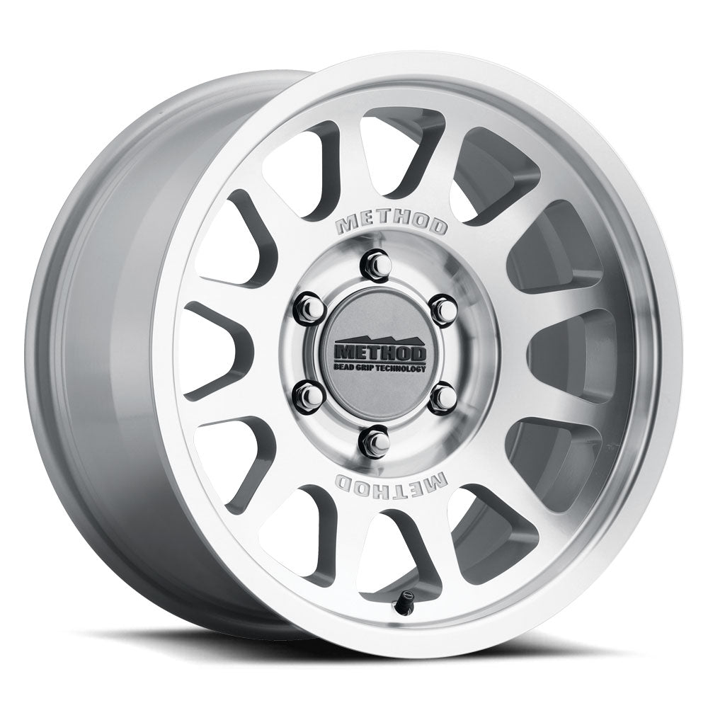 Method MR703 Bead Grip 17x8.5 +35mm Offset 6x5.5 106.25mm CB Machined - Clear Coat Wheel