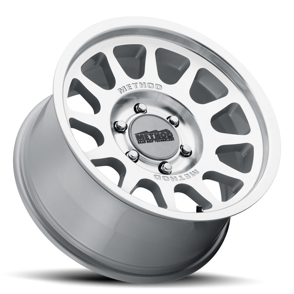 Method MR703 Bead Grip 17x8.5 +35mm Offset 6x5.5 106.25mm CB Machined - Clear Coat Wheel