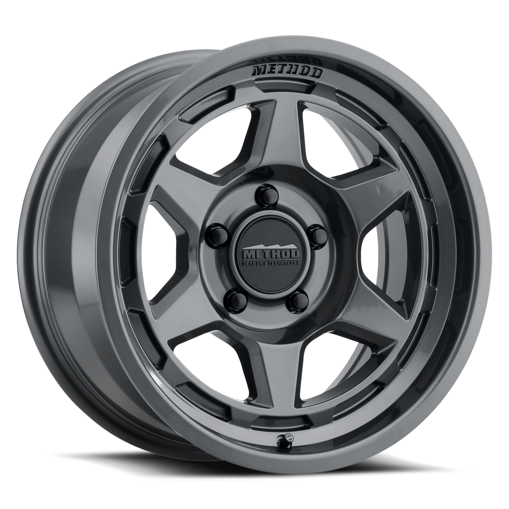 Method MR708 17x9 / -38mm Offset / 5x5 / 71.5mm CB - Gloss Titanium