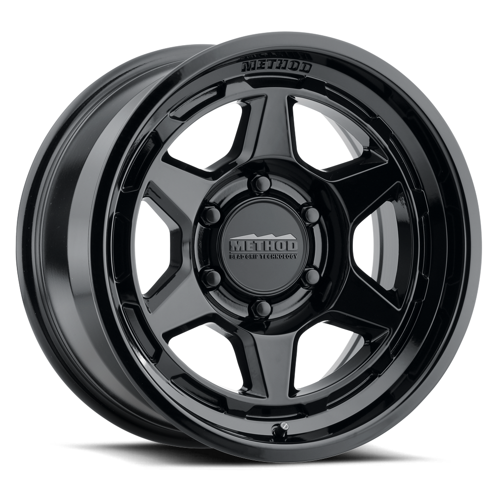 Method MR708 Bead Grip 17x9 -38mm Offset 6x135 87mm Centerbore - Gloss Black Wheel