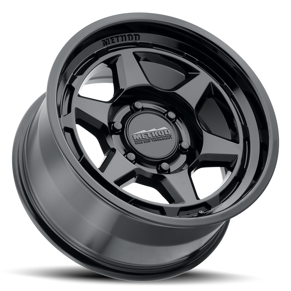 Method MR708 Bead Grip 17x9 -38mm Offset 6x135 87mm Centerbore - Gloss Black Wheel