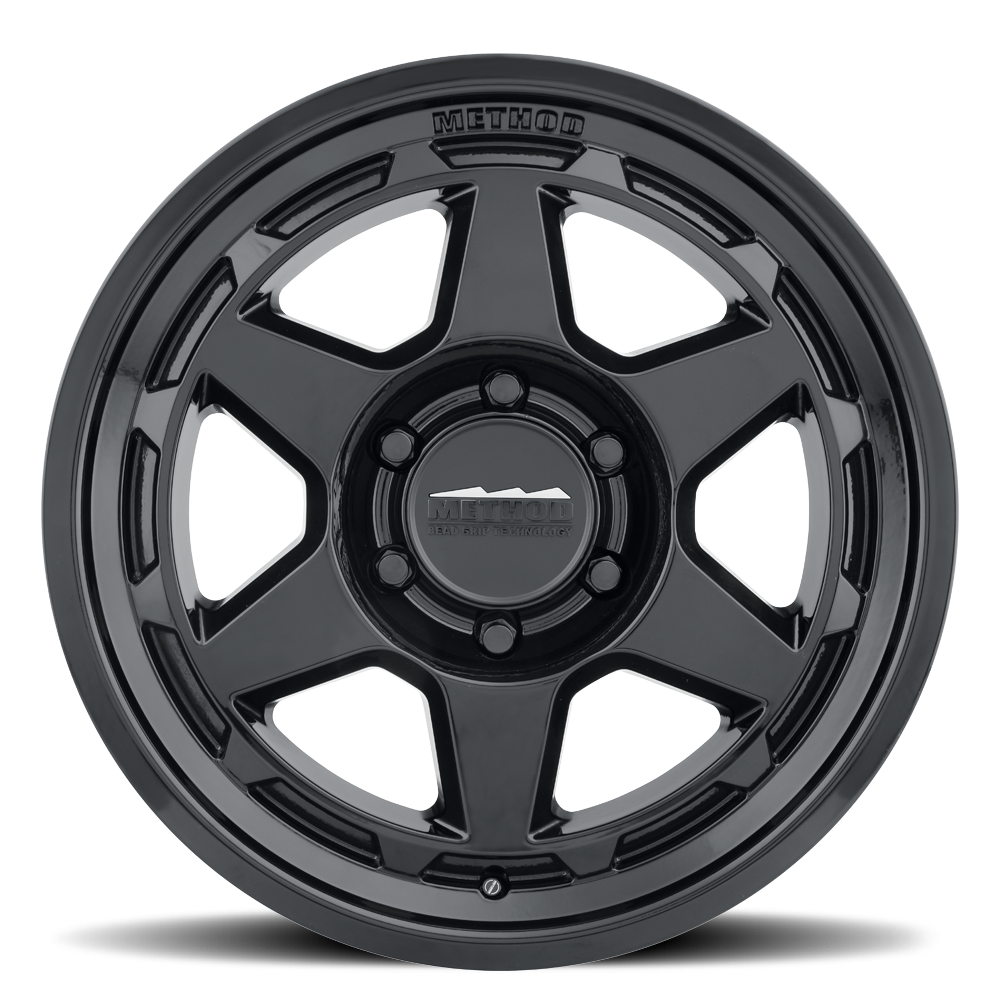 Method MR708 Bead Grip 18x9 /+12mm Offset / 6x135 / 87 mm Centerbore -Gloss Black Wheel
