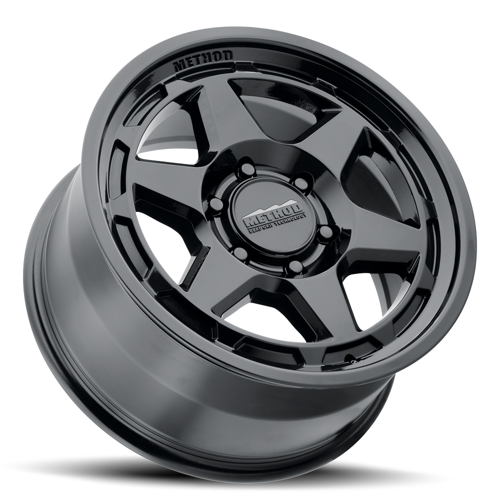 Method MR708 Bead Grip 18x9 /+12mm Offset / 6x135 / 87 mm Centerbore -Gloss Black Wheel