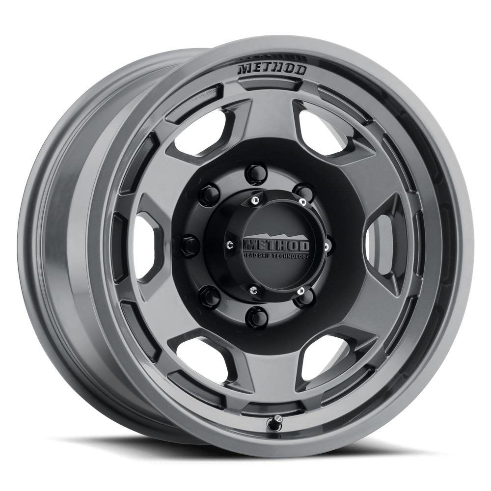 Method MR708 Bead Grip 17X9 -38mm Offset  8X170 130.81 CB - Gloss Titanium
