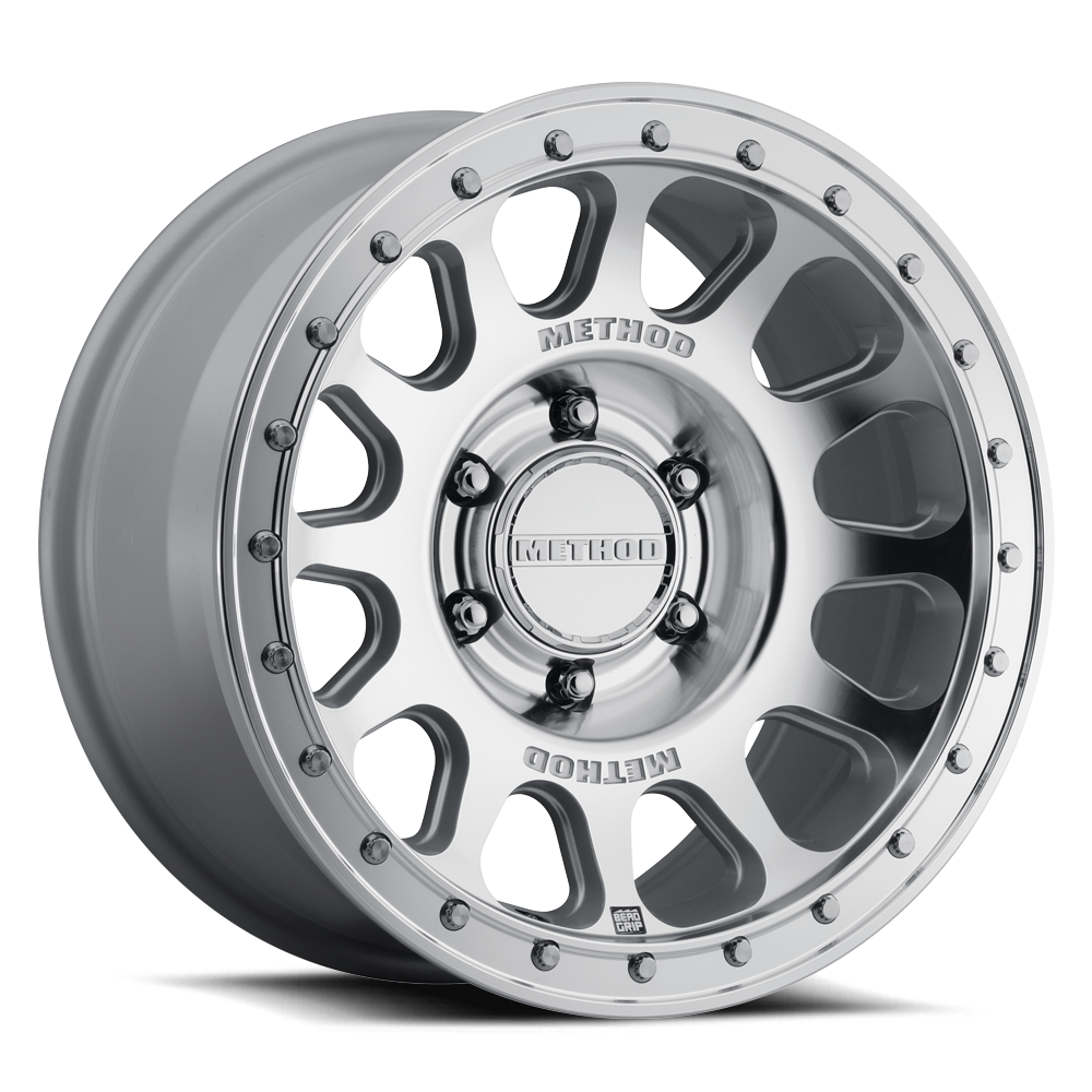 Method MR709 HD Bead Grip 17x 8.5in / ET25 / 6x5.5 BP / 106.25mm Bore - Machined Wheel