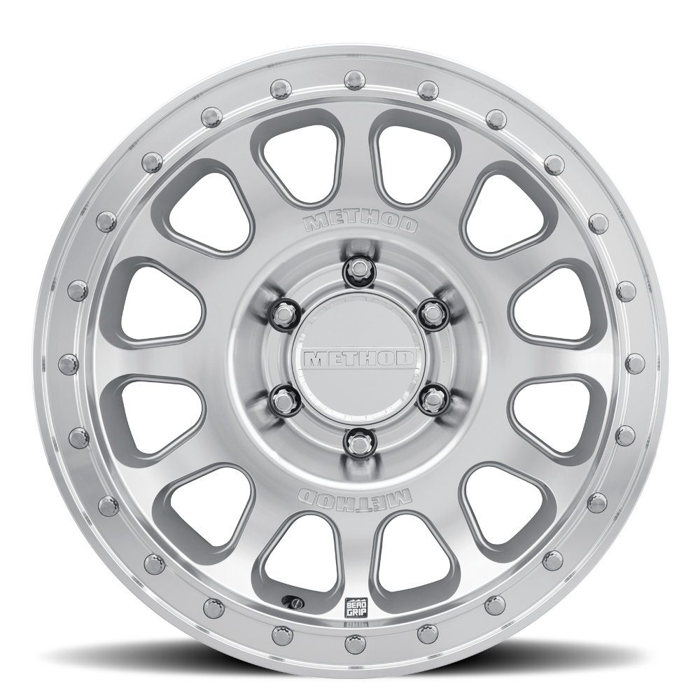 Method MR709 HD Bead Grip 20x 9in / ET12 / 6x135 BP / 87mm Bore - Machined Wheel
