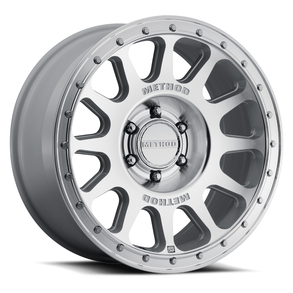 Method MR709 HD Bead Grip 17x 8.5in / ET25 / 6x5.5 BP / 106.25mm Bore - Machined Wheel