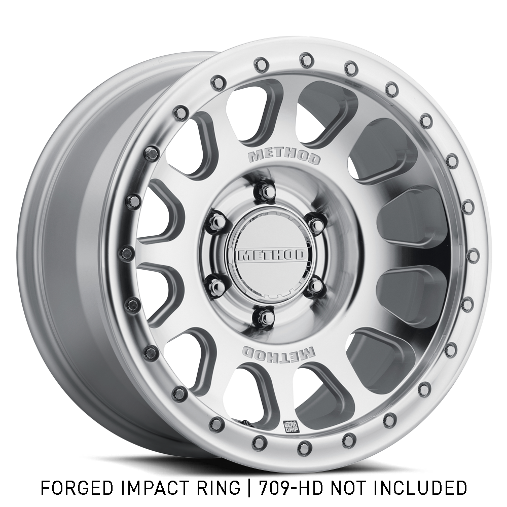 Method 709 Impact Ring - 17in Forged - Non-Beadlock - Machined Raw
