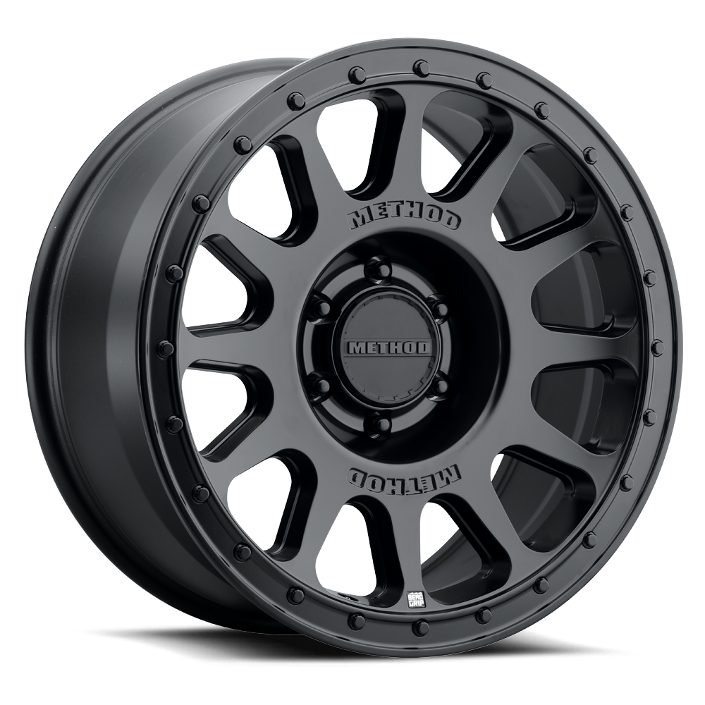 Method MR709 HD Bead Grip 20x 9in / ET12 / 6x135 BP / 87mm Bore - Black Wheel